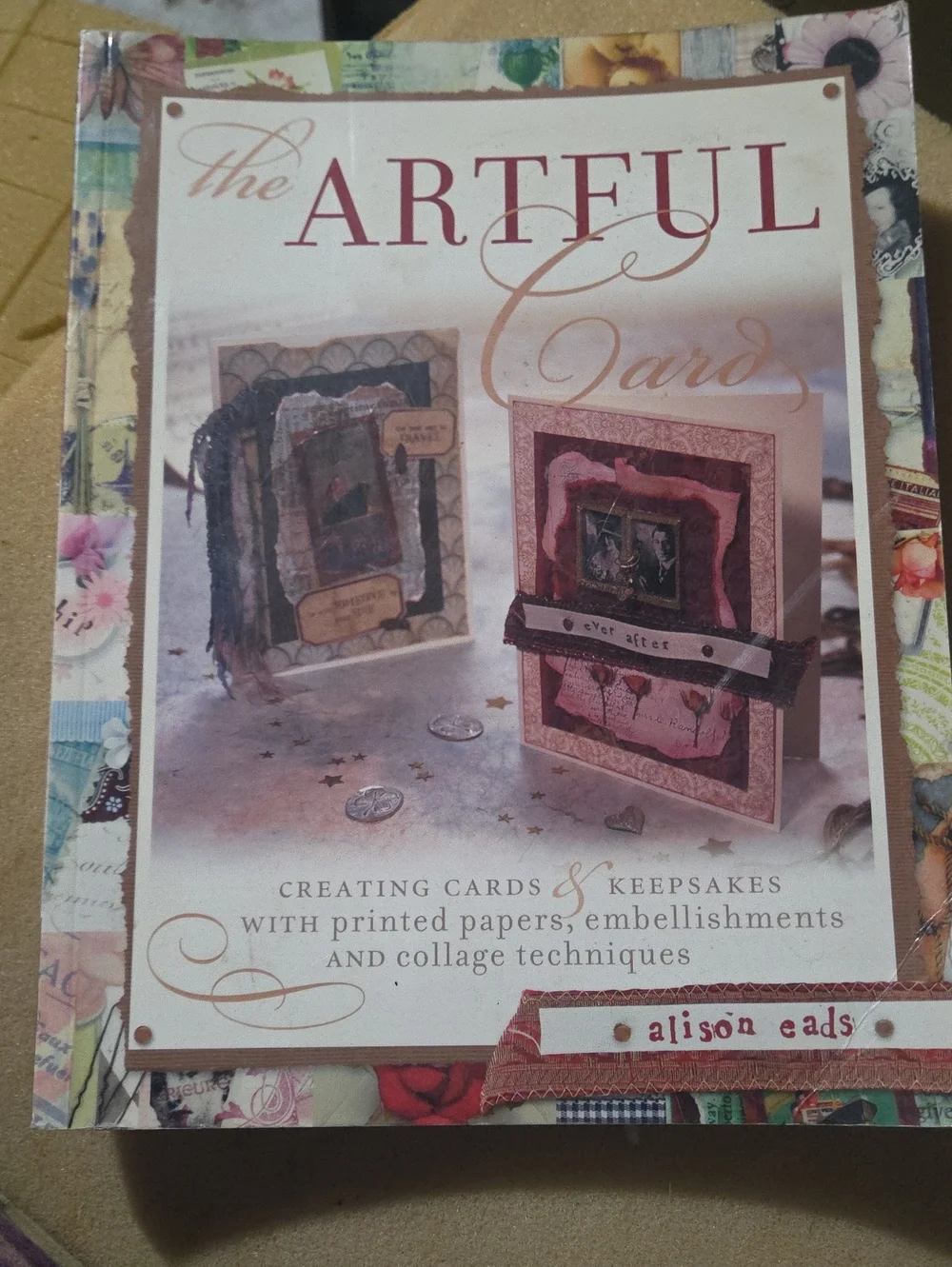 The Artful Card Book - Pink & Cream Cover